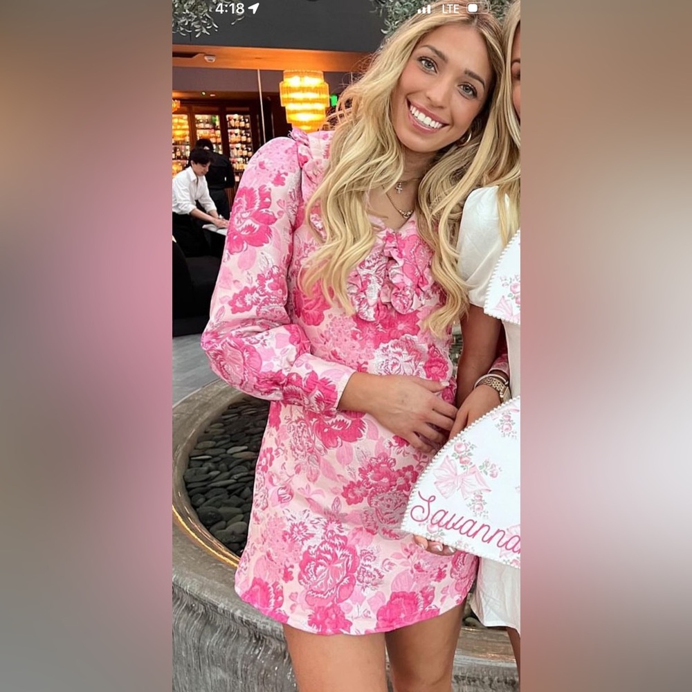 PINK MINI DRESS